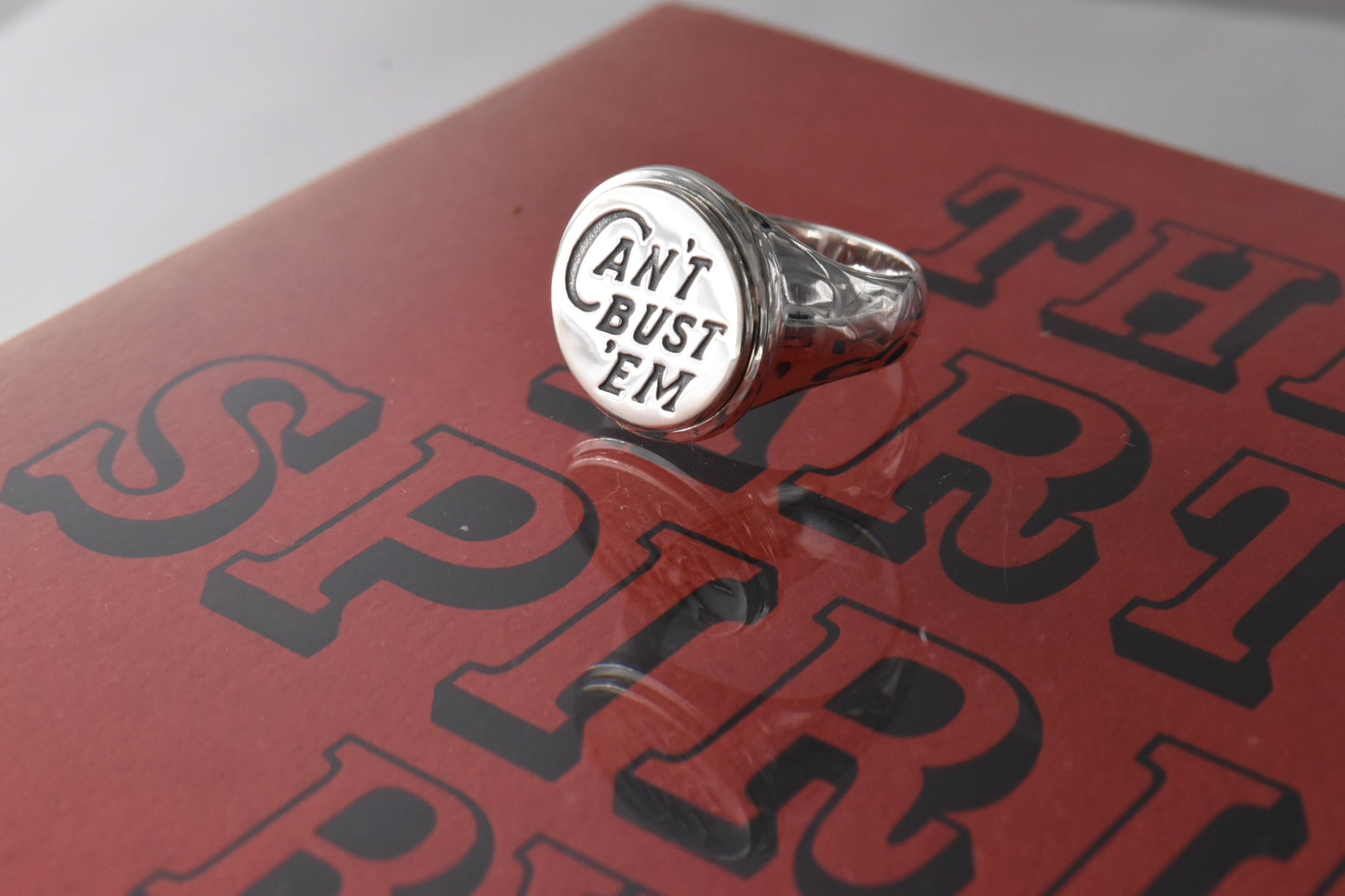 Can't Bust Em Ring (Silver)