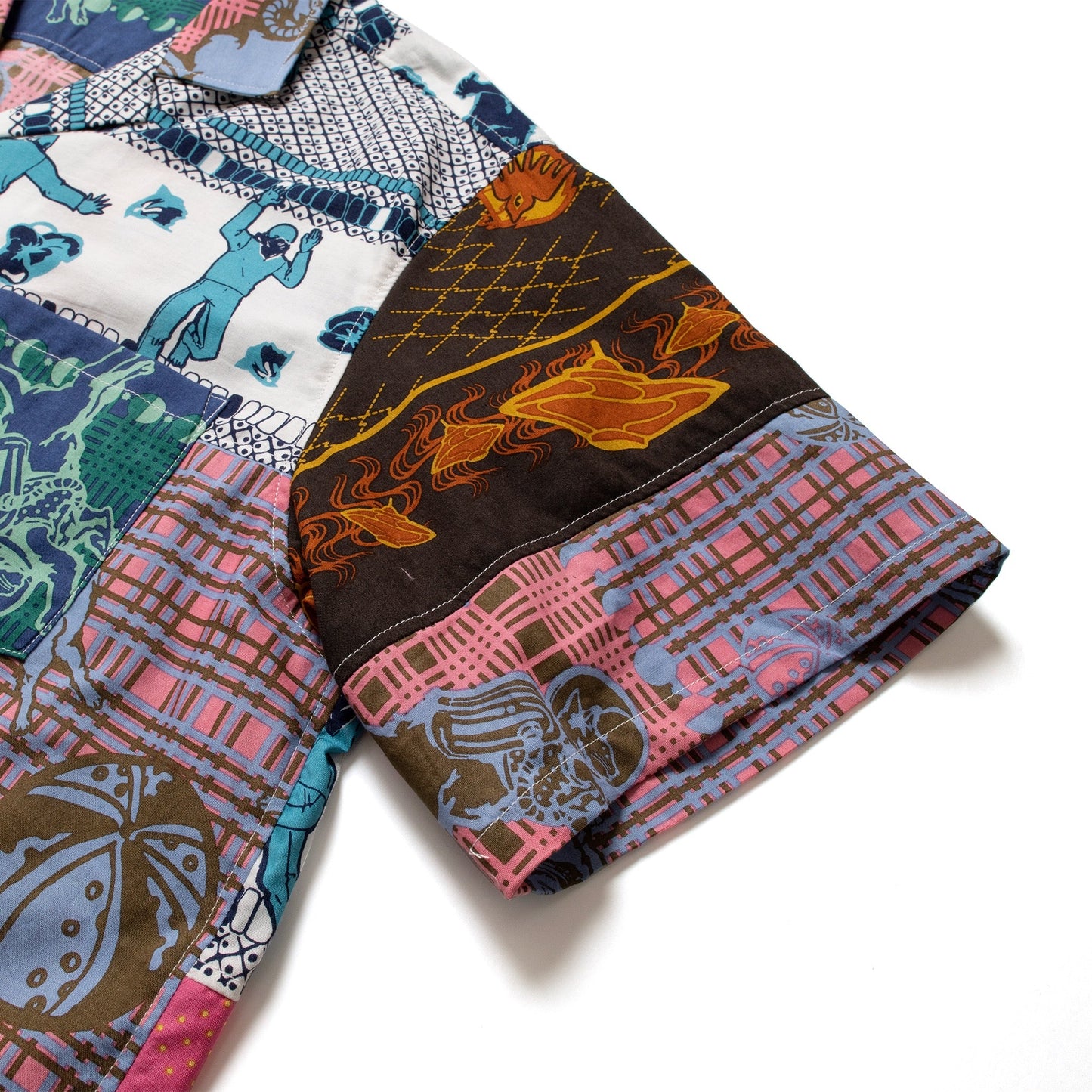 Patchwork Hawaiian Shirt - One Ear Brand