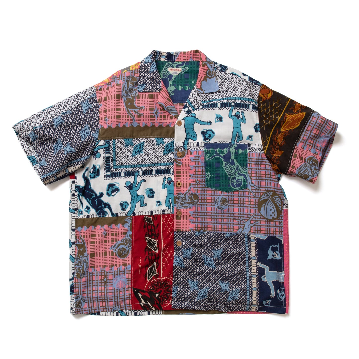 Patchwork Hawaiian Shirt